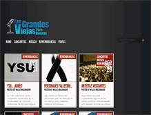 Tablet Screenshot of grandesviejasperobuenas.com